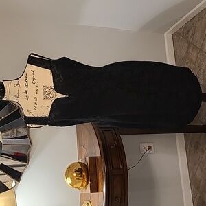Scott McClintock Elegant Black Dress Vintage 80s